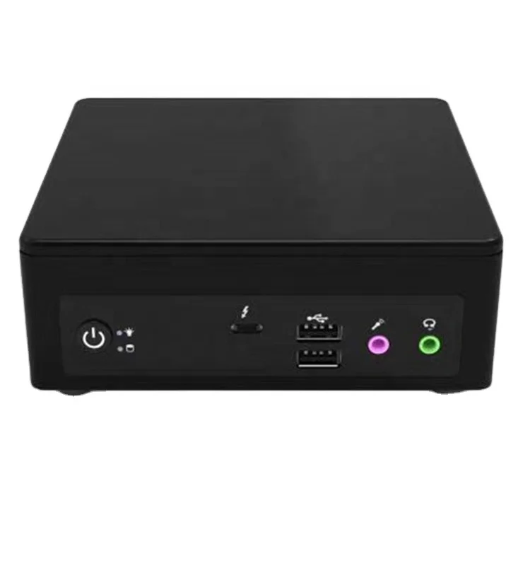 저렴한 가격 새로운 barebone 소형 pc 고성능 코어 i7-1165G7 i5-1135G7 11th gen 승리 10 산업용 컴퓨터 호스트
