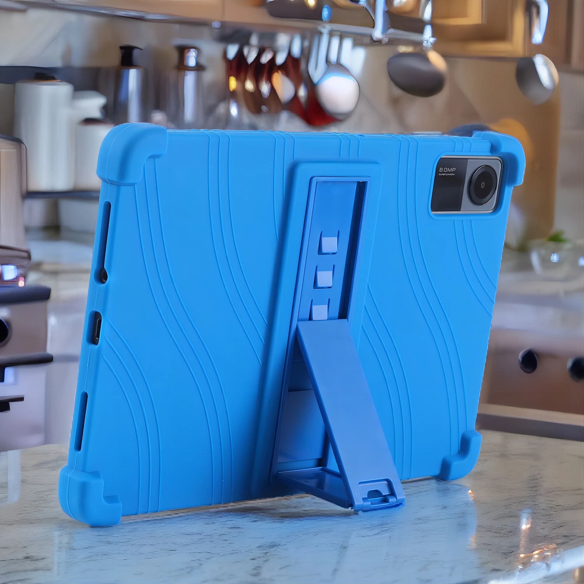 Capa de Suporte de Silicone à Prova de Choque Capa para Xiaomi Redmi Pad se Tablet Seguro