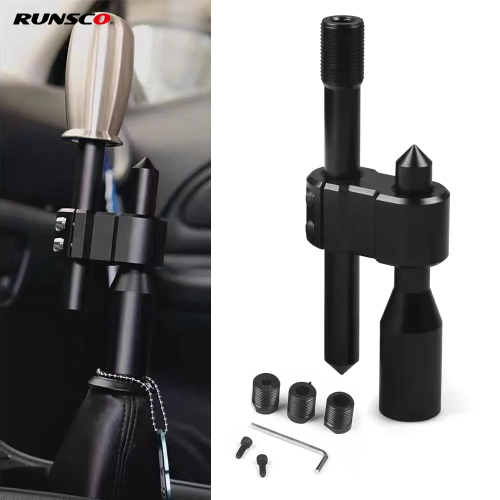 Racing H Type Shift Knob Extension Adjustable Extender Gear Shifter