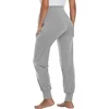 Spring Maternity Women's Casual Pants Solid High Waist Strechy Lounge Trousers For Pregnant Women Joggers With Pockets 5