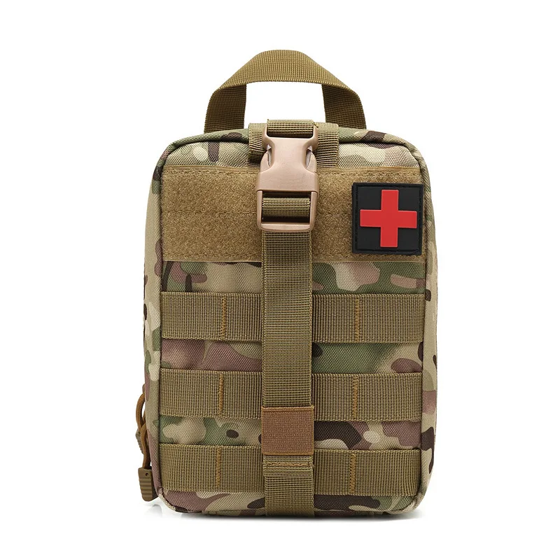 

MOLLE Outdoor Mountaineering Emergency Package Military Bag EDC Package Medical EMT Tactical Outdoor First Aid Package Emergency
