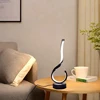1PC Compact Modern Ironwork USB Three-color Dimming Desktop Decorative Lamp 5