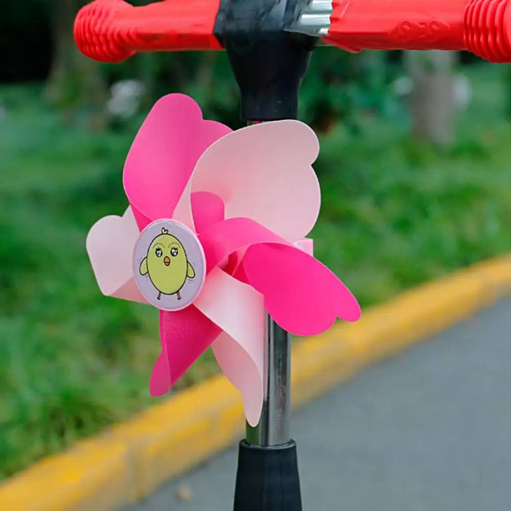 Bicycle Windmill Cartoon Colorful Tassel Fan Blade Long/Short Pole Outdoor Children Bike Pinwheel Cycling Handlebar Accessories