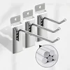 100pcs Metal Panel Holder Goods Shelf Storage Racks Retail Shop Peg Slatwall Hooks Heavy Duty Display Hooks 5