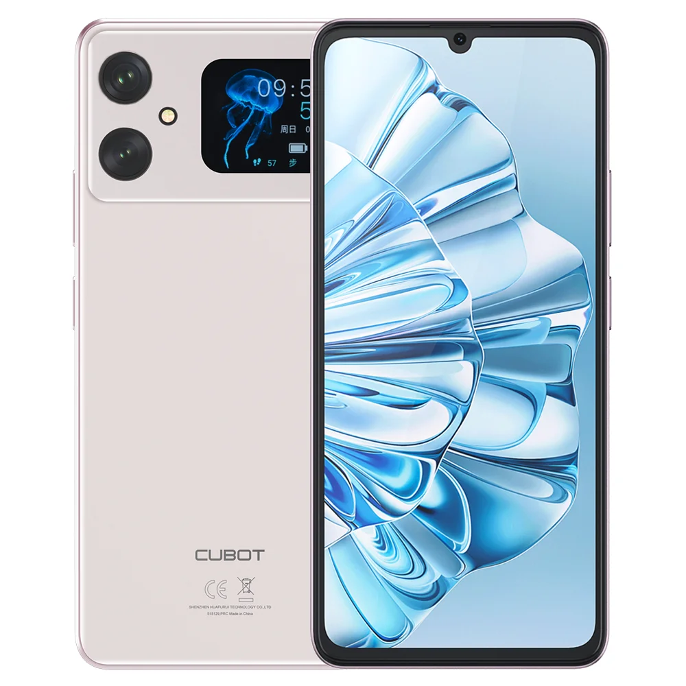 Cubot A20، هاتف ذكي Android 14، 12 جيجابايت (4 جيج...