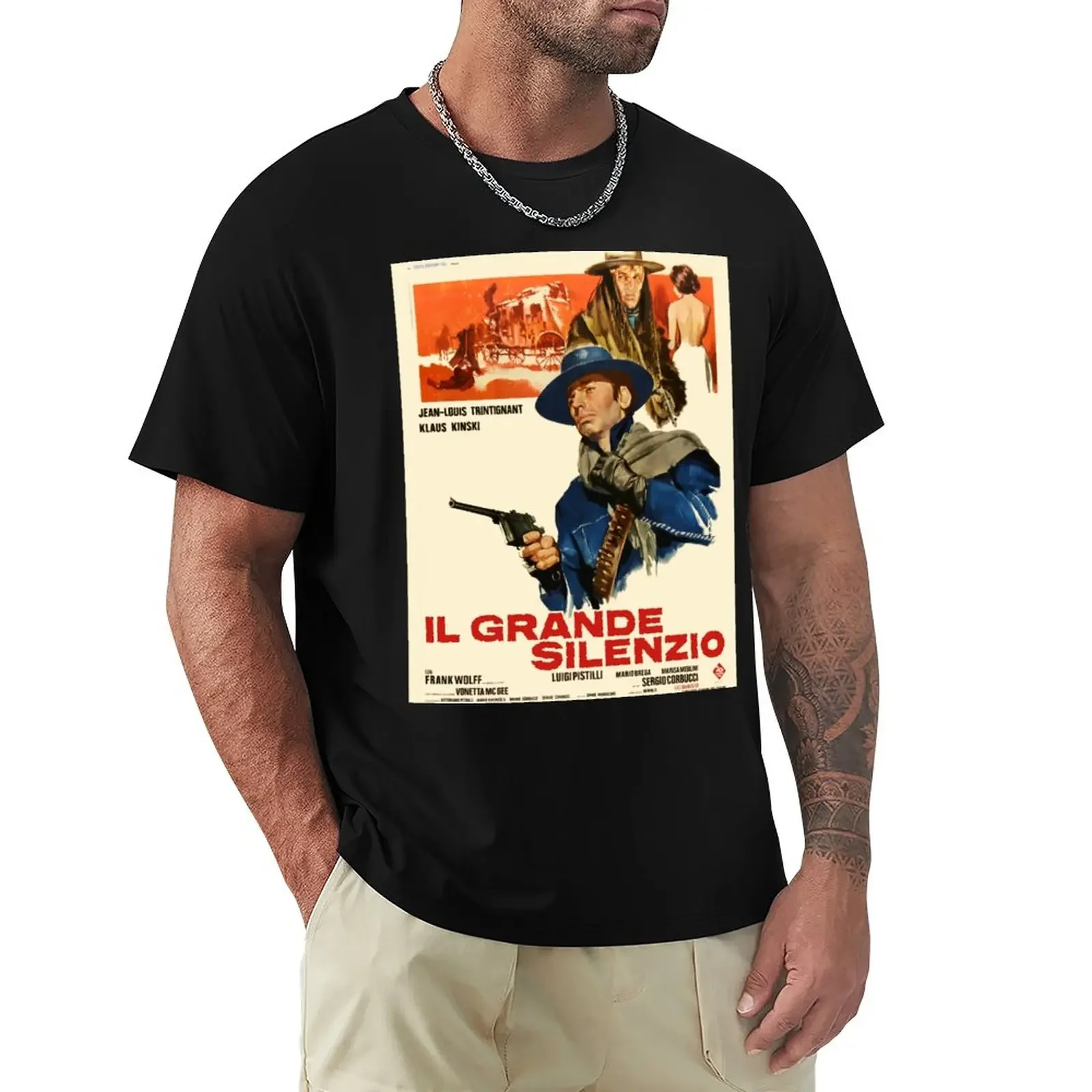 

The great silence T-Shirt oversizeds tops customizeds sublime mens t shirts