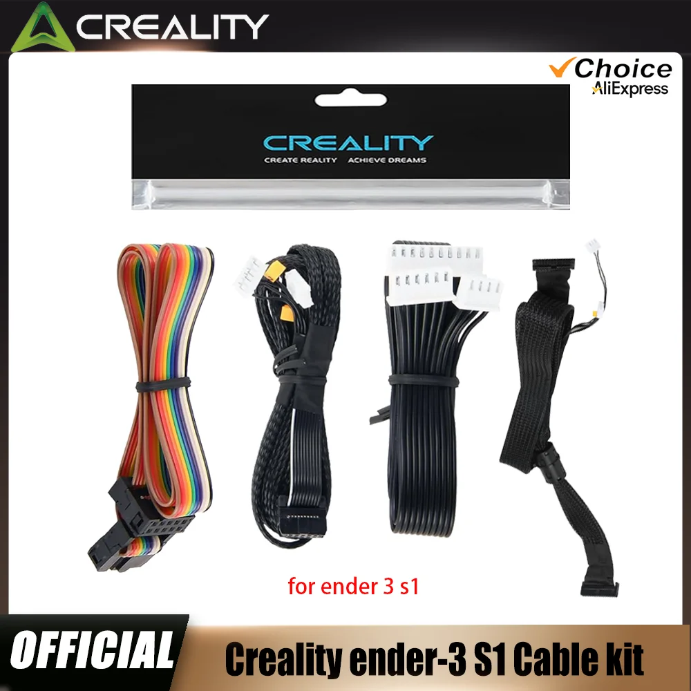 Paquete de combinación de cables oficial Creality 3D Printer Ender-3 S1 ...