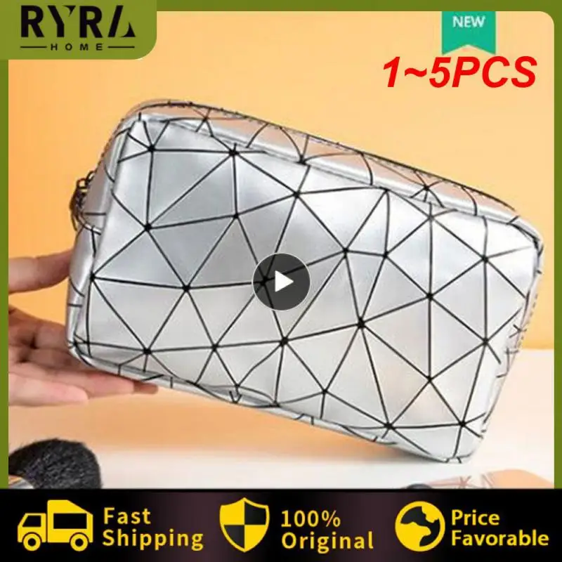 

1 ~ 5 шт., портативная косметика из искусственной кожи