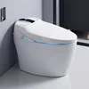 YYHC-Sanitary ware luxury modern style fully automatic operation electric bidet siphonic flush intelligent smart wc toilet 1