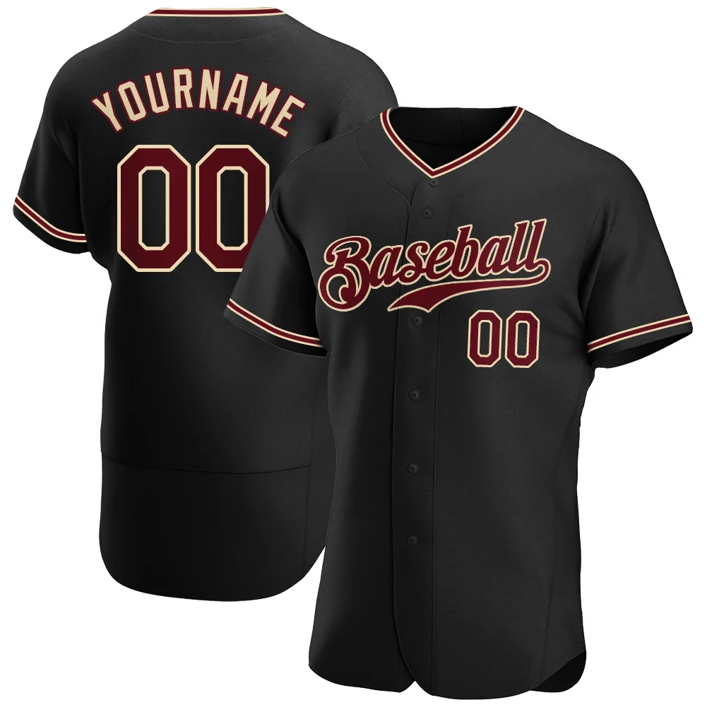Baseball Shirt Fan Club College League Sublimation Print Baseball Jersey Softball Jersey for Men/Women/Kids