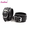 PU Leather Erotic Handcuffs Restraints BDSM Bondage Sex Toys Roleplay Tools For Couple Adult Game Erotic Slave Flogger SP0140 1