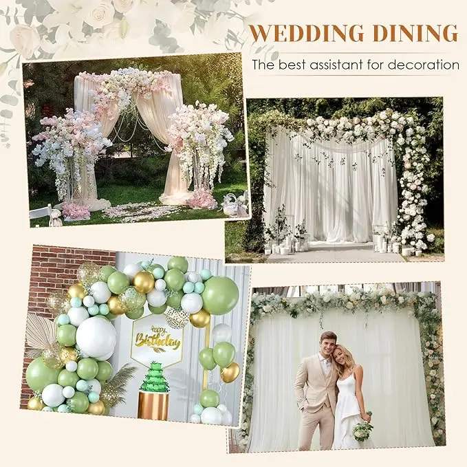 2x2m Bogenständer für Ballons, Blumen, Pflanzen, LED-Lichter, Metallbogenständer für Hochzeit, Valentinstag, Geburtstagsfeier – Detail 6