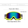 JSJM 2024 Kids Ski Goggles Double Layers Anti-Fog UV400 Ski Glasses Snow Snowboard Goggles Children Winter Ski Eyewear Age 3-12 2
