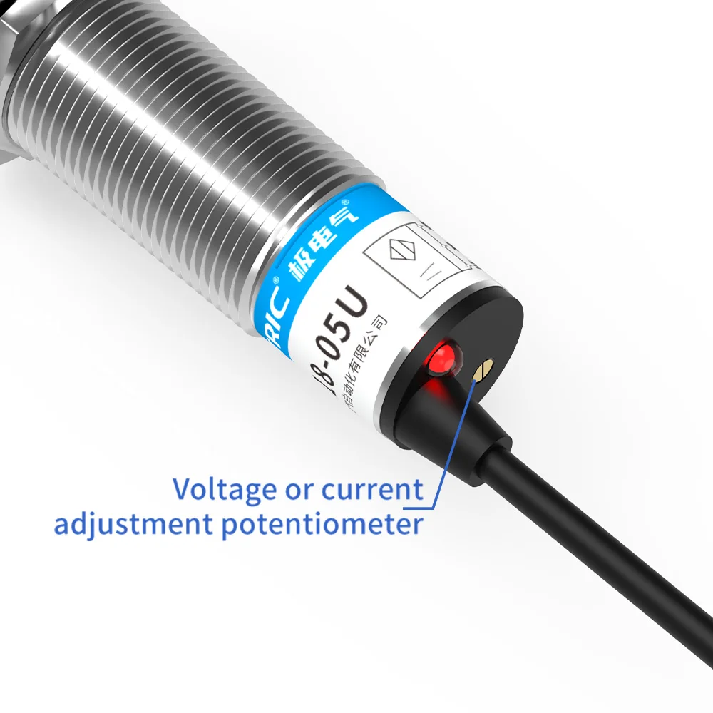 Linear Displacement Sensor Analog Proximity Inductive Switch M12 M18 M30 0-10V Voltage or 4-20mA Current Output