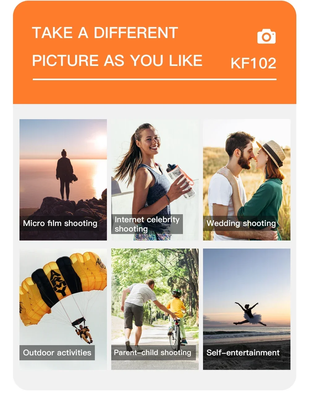 Description Picture 5 of itemNew KF102 GPS Drone 4k Profesional 8K HD Camera 2-Axis Gimbal Anti-Shake Aerial Photography Brushless Foldable Quadcopter 1.2km