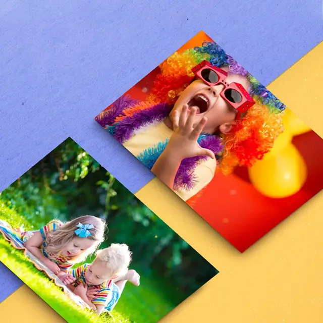 100/20sheets Glossy Photo Paper Quick Dry High Gloss Photographic Paper for Canon Epson HP Color Inkjet Printer 1