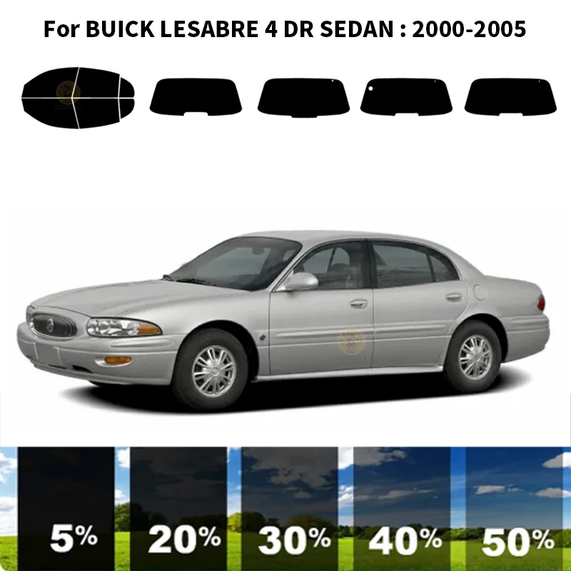 

Precut nanoceramics car UV Window Tint Kit Automotive Window Film For BUICK LESABRE 4 DR SEDAN 2000-2005