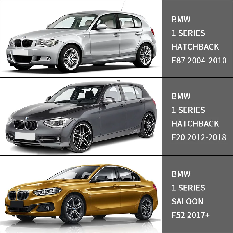 For BMW 1 series E87 F20 F52 Window visor Weather Shield Side Window Deflector Car windshield weather shield Car accessories