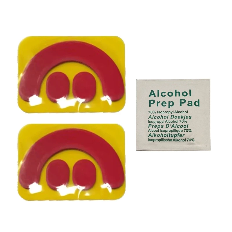 Enhanced Mouse Glides Stickers Pad Replacement - Rounded, Curved Design (Set of 2)