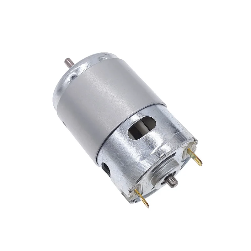 S0603600a9aa34f6ea24b603dfb4065a3F 895 silnik prądu stałego podwójne łożysko kulkowe 12V 24V maksymalna moc 360W silniki szczotkowe 6000 obr/min 12000 obr/min 20000 obr/min dla kosiarka do trawy skuter