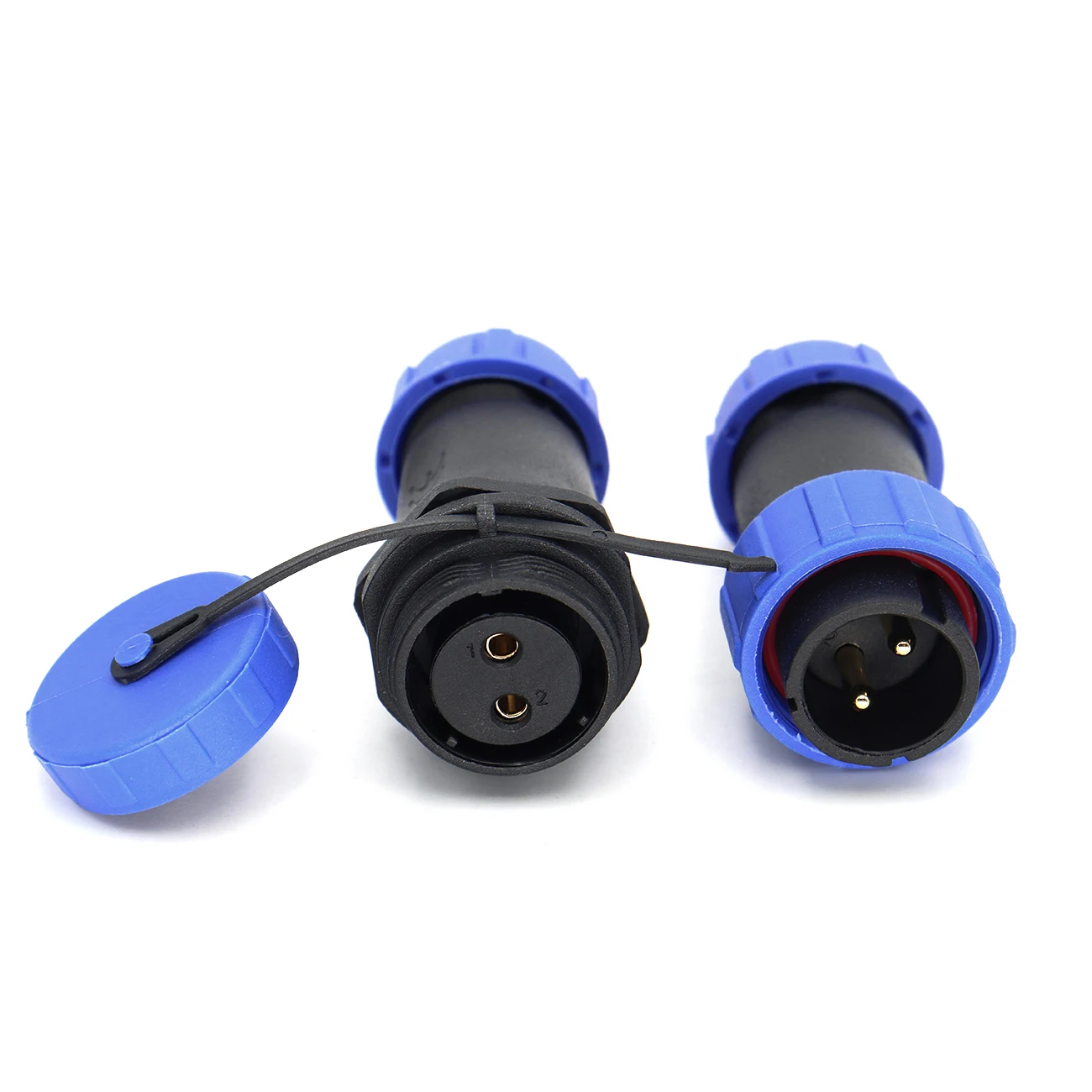 Connettori HDMI 2.0 Impermeabili IP65 - Presa A Pannello D-Type Femmina-Femmina - 2 Pezzi Con Tappo Per Esterno E Ambienti Difficili - 4