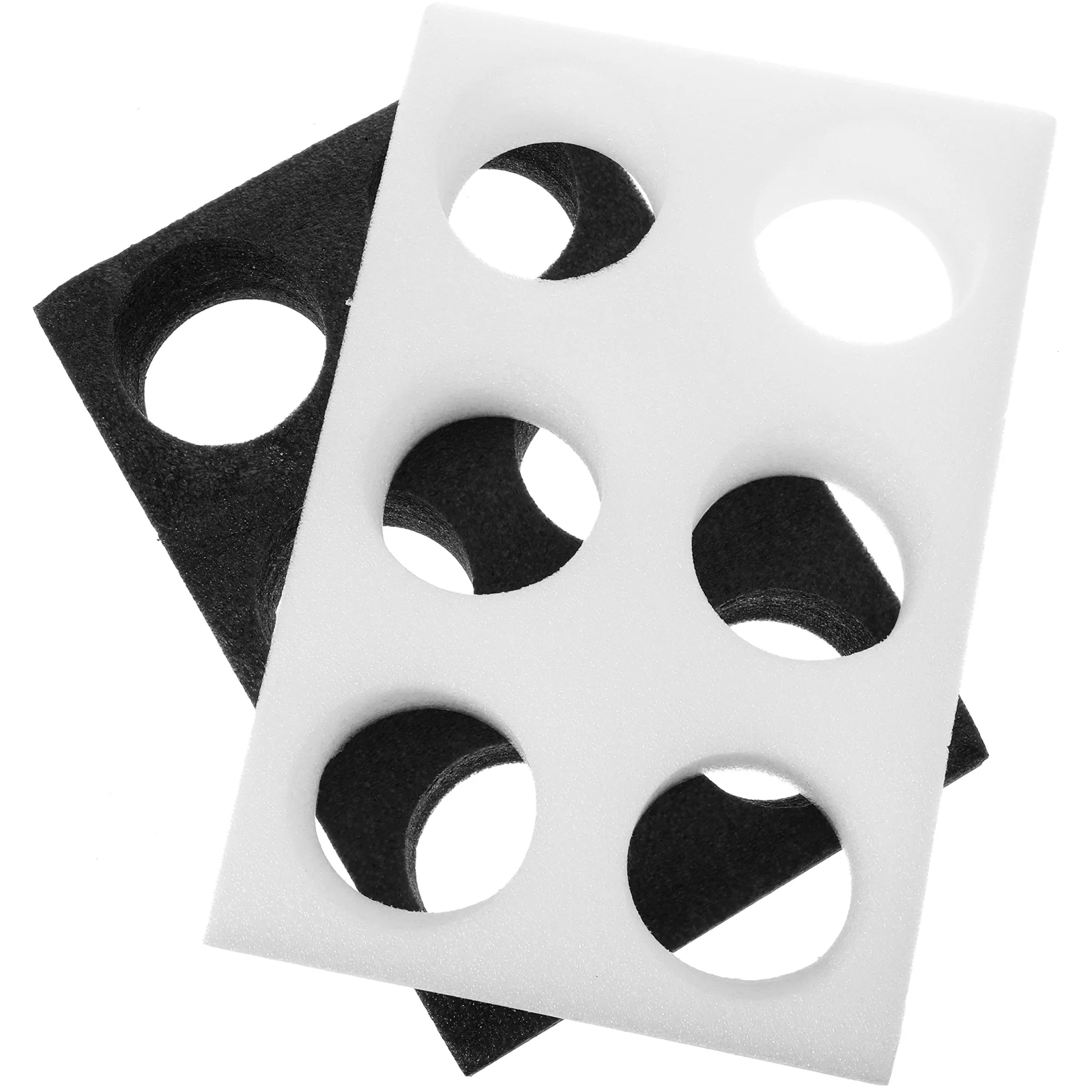 

2/3/4/5/6/8/9 Hole Pearl Cotton Cup Holder Drinks Packing Carrier Trays Milk Tea Beverage Takeout Fixing Tray