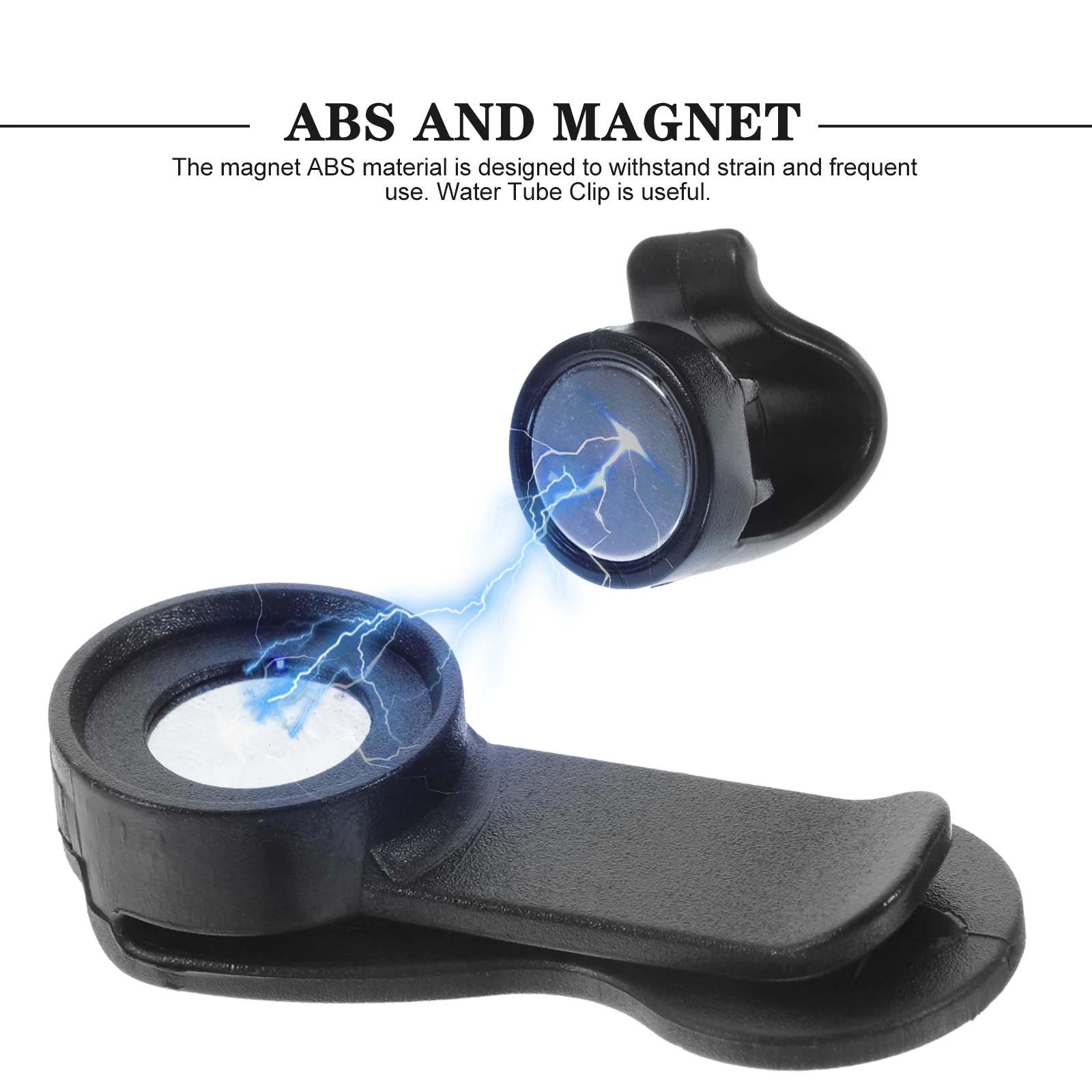 3 Pcs Automatic Locking Magnetic Water Tube Clip Hydration Hose Holder Bladder Bag Accessories Outdoor Gear Replaceable Buckle tarpaulin clips carabiner clips key chain clip carabiner belt clip camping tent clips tent rope buckle drinking tube clip tactical buckle wedding ties gloves clips