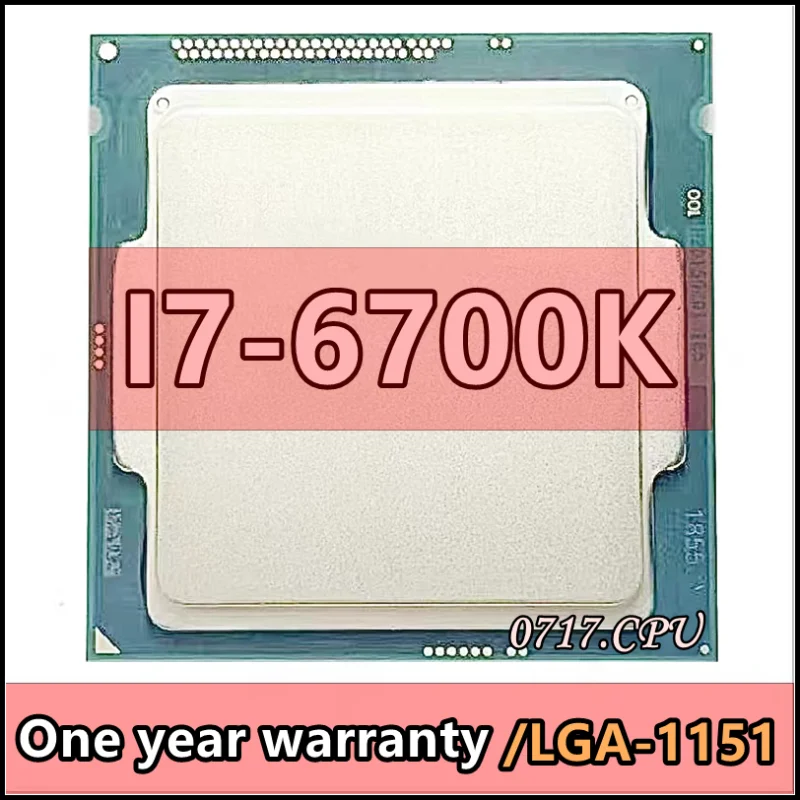

I7-6700k i7 6700 K i7 6700 K SR2L0 4,0 ГГц б/у четырехъядерный восьмипоточный процессор 91 Вт LGA 1151
