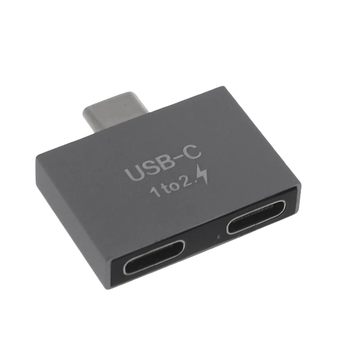 

Разветвитель-Переходник USB C «папа»-«мама» с двумя USB-портами