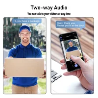 TUYA Video Doorbell Outdoor WIFI 1080P HD AC Power Phone Door Bell Cam Security Video Intercom IR Night Vision Smart Home Alexa - Image 4