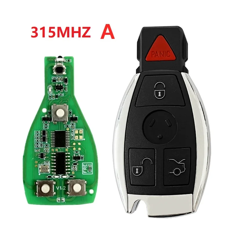 CN002101 BGA 315/434MHZ 3/3+1 Button Smart Remote Key Fob for A C E S Class GLK GLA W204 W212 W205 9