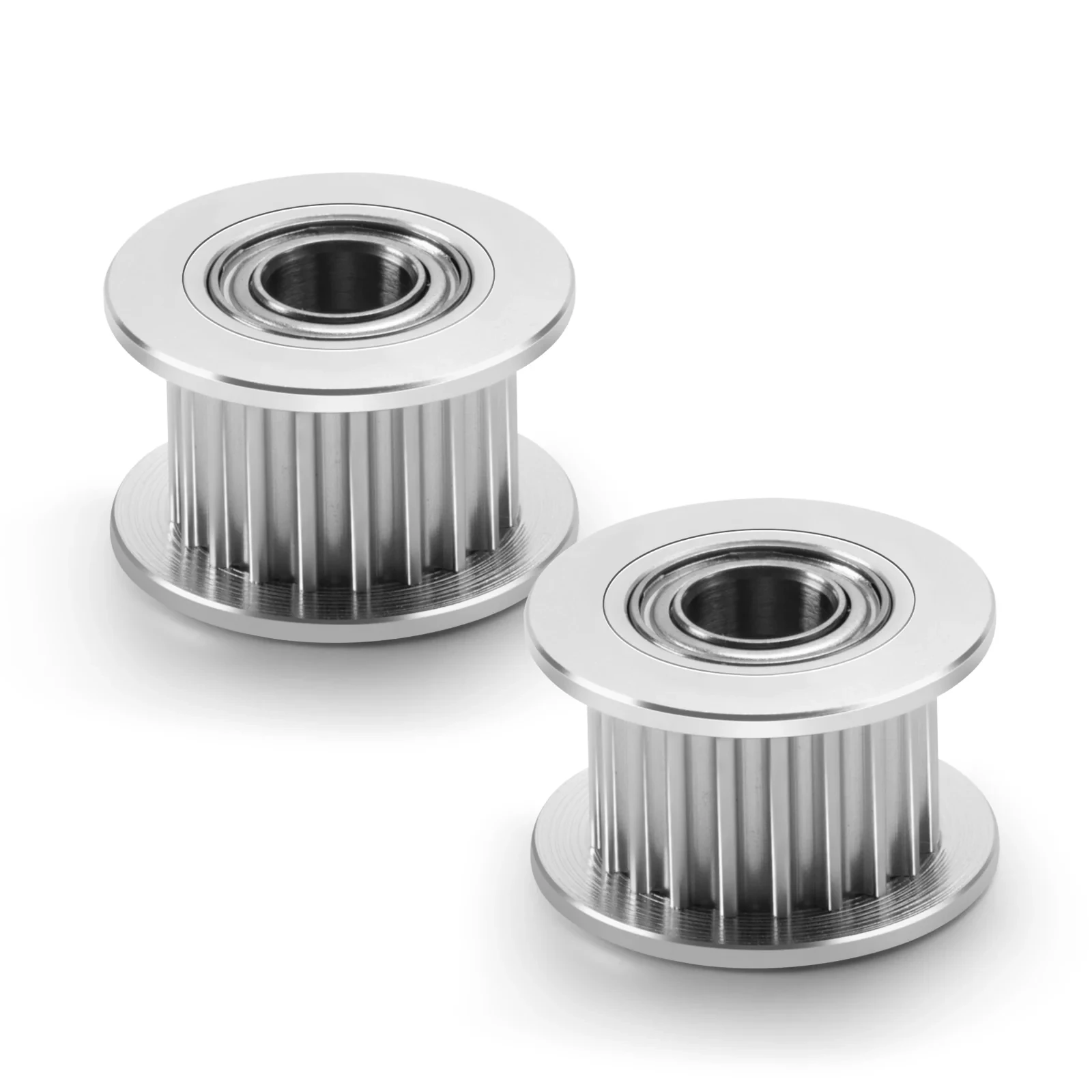 Enhanced Idler Pulley for 6mm Wide Timing Belt, 5mm ID, 16mm OD, 10mm Height