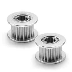 Enhanced Idler Pulley for 6mm Wide Timing Belt, 5mm ID, 16mm OD, 10mm Height