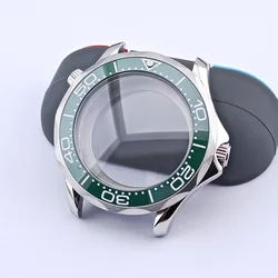 High-Quality Silver Diving Watch Case for Men with Automatic Movement (6 silvery)