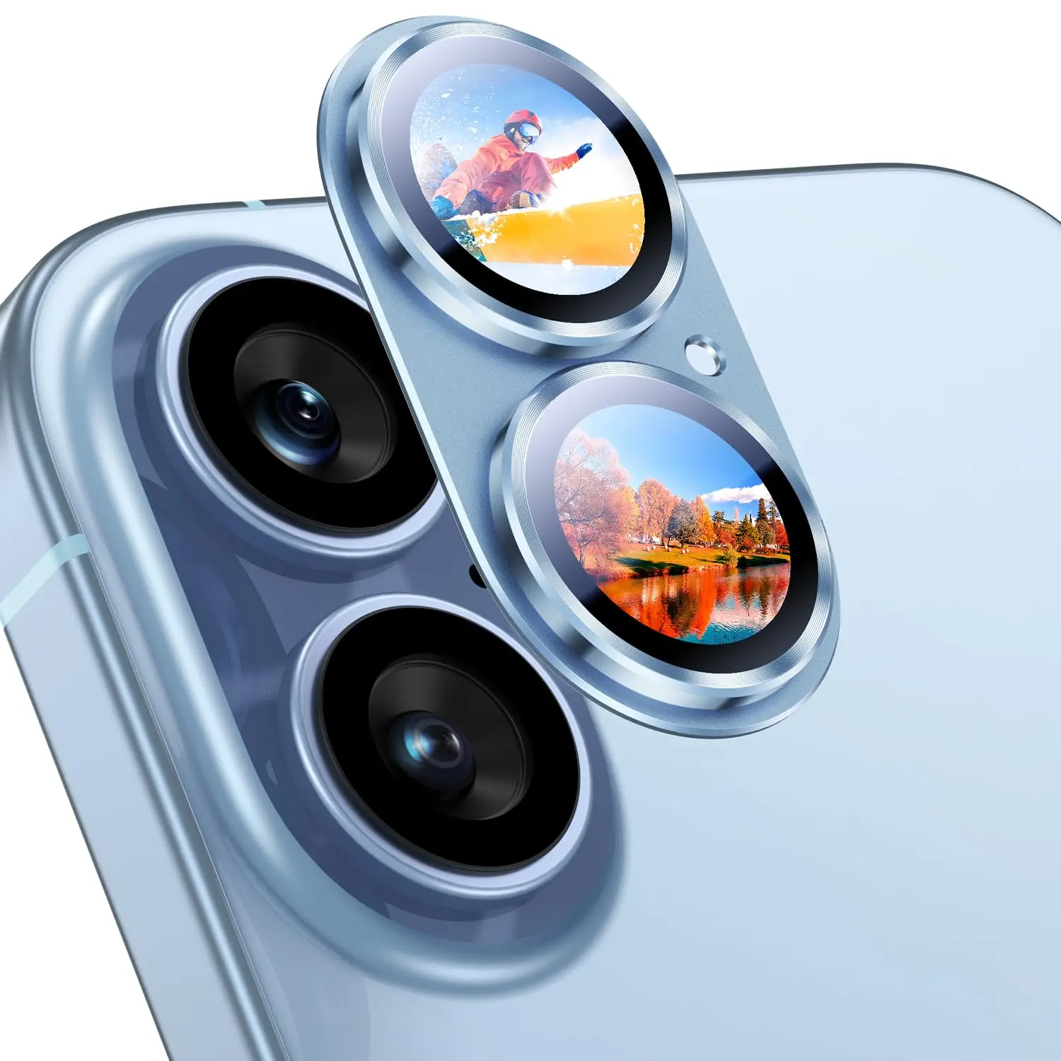 ตัวเลือกสินค้า ฟิล์มกระจกนิรภัยป้องกันเลนส์กล้องสำหรับ iPhone 17 Pro Max อุปกรณ์ป้องกันเลนส์สำหรับ iPhone 17 Pro Air
