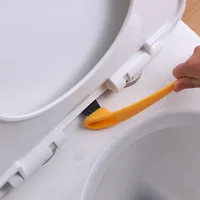 Long Handle Toilet Brush with Gap Small Brush Wall-Mounted No Dead Angle Cleaning Floor Bathroom Accessories Escobilla Wc Ecoco 2