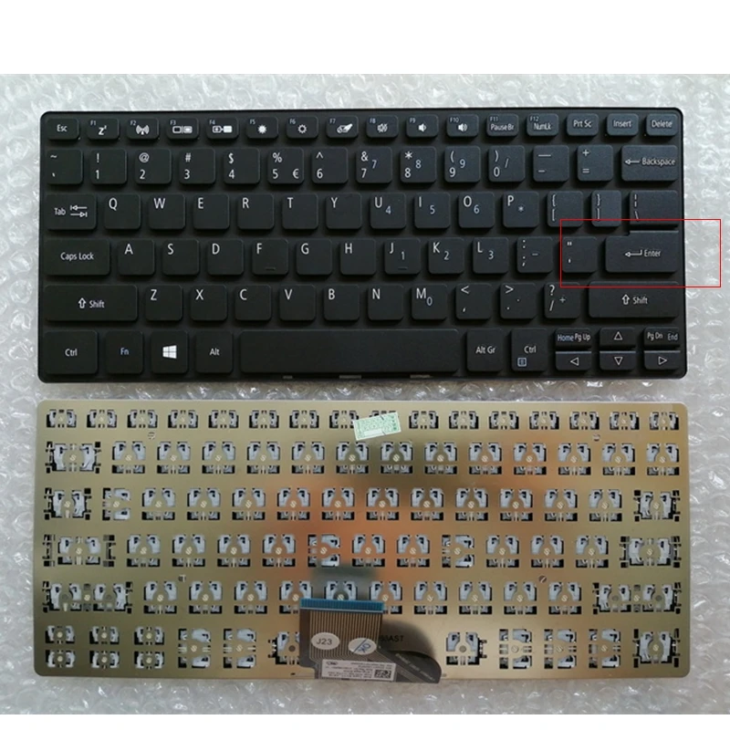 Teclado para Acer Sp11132n Sp111-34n Sp111-32 Sp111-34 6bgrmn8.003 Hq21011495000 Nk.i111s.03y Sv1t _ A81b Eua ru sp