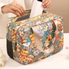 Wet-Dry Separation Cosmetic Bag Large Capacity Cartoon Makeup Case Portable Toiletry Kit Storage Bath Bag Travel Essentials 1