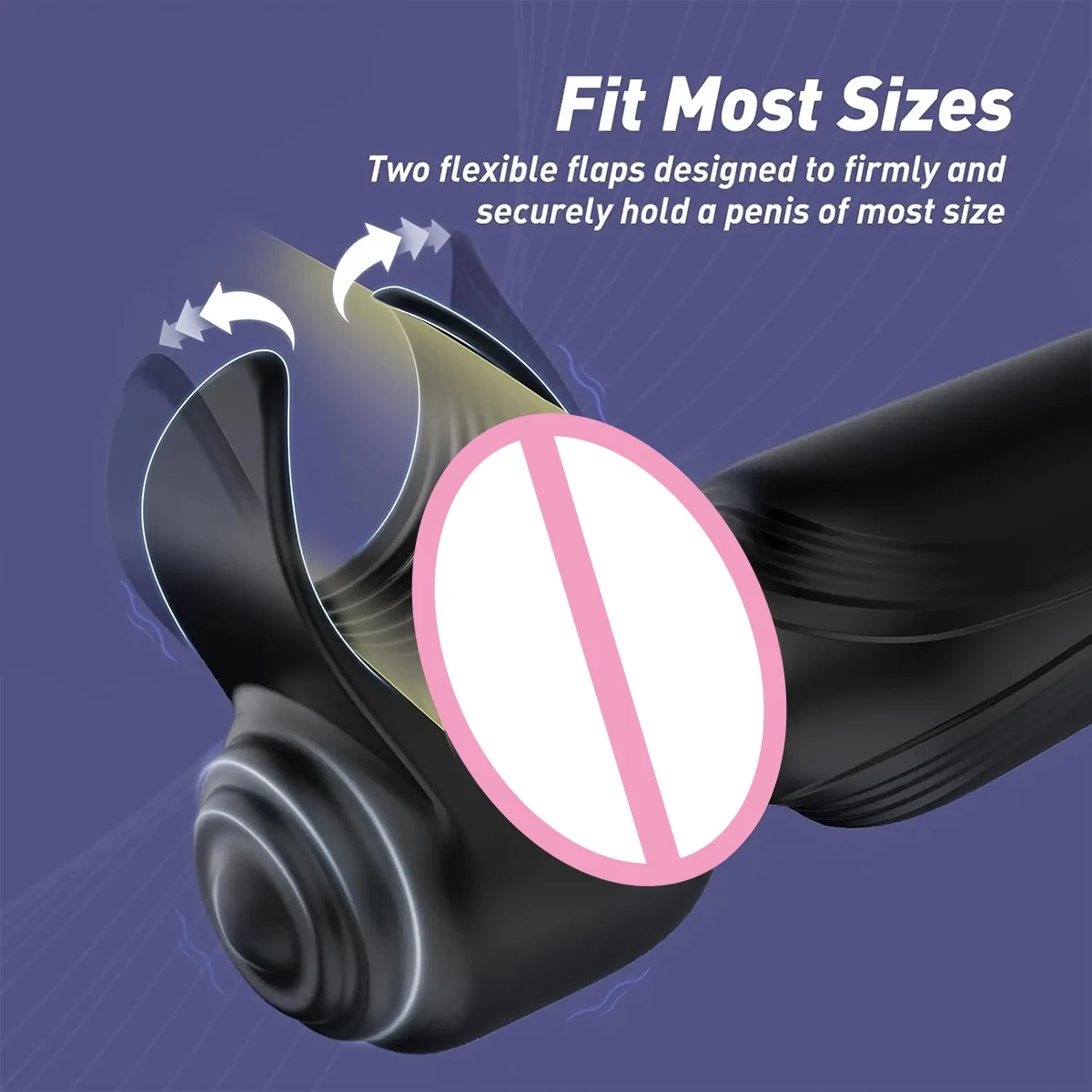 Powerful 3 In 1 Male Vibrator Masturbator For Glans Stimulation_voghion.com
