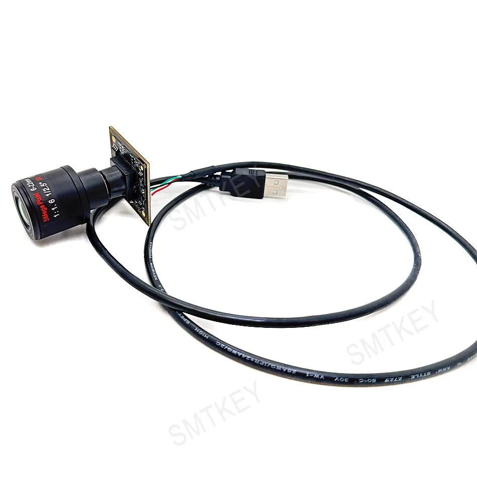 4K IMX415 2.8-12mm Lens with USB 2.0 Camera Module 60FPS in 1920*1080 or 30FPS 3840 * 2160 MJPEG YUV2 PCBA USB WebCam Camera