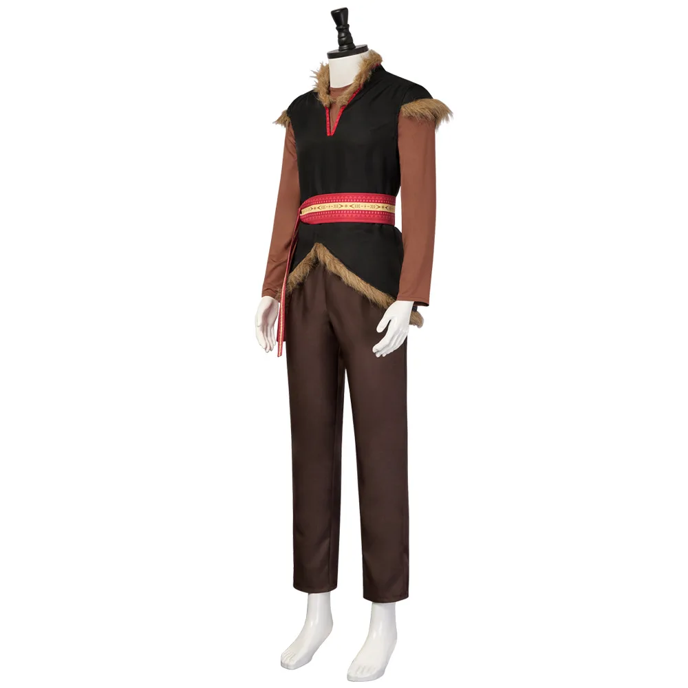 Disney Frozen Kristoff Cosplay Costume for Men (Unofficial)
