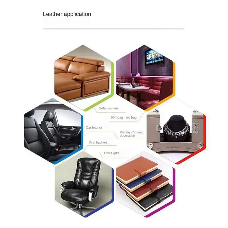 Leather Repair Tape Leather Repair Sticker Leather Patch Leather Repair Leather Repair Material Leather Repair Patch Self Adhesive Leather Sticker Self Adhesive Leather For Sofa Repair Patch Furniture Table Chair Sticker Seat Bag Shoe Bed Fix Mend PU Artificial Leather Skin