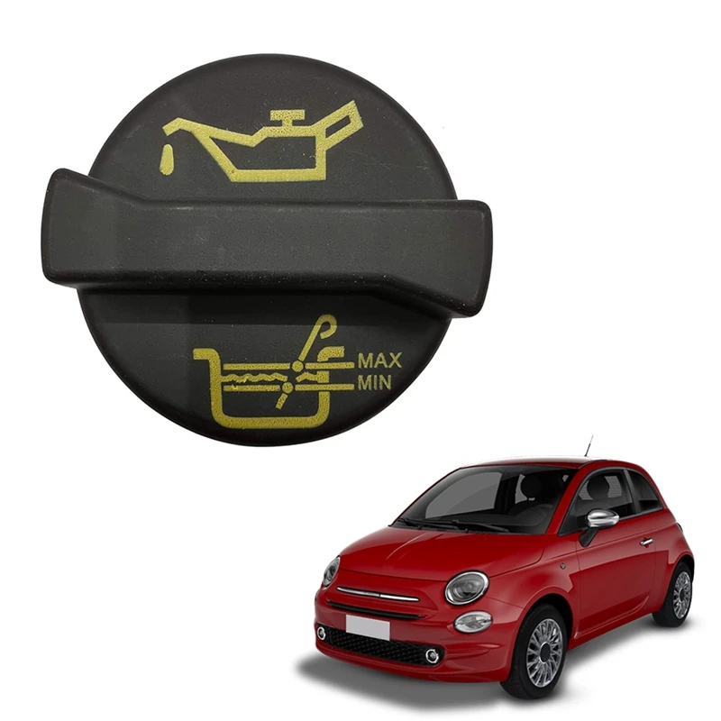 Engine Oil Filler Cap For Fiat 500 Grande Punto Evo Panda Idea Accessories Kits 71740676 oil filler cap