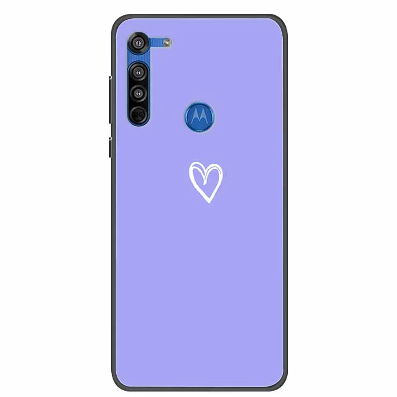 Elegant Marble Soft TPU Silicone Phone Cover - Artistic Cat Design Bumper Case for Moto G Pro and Stylus