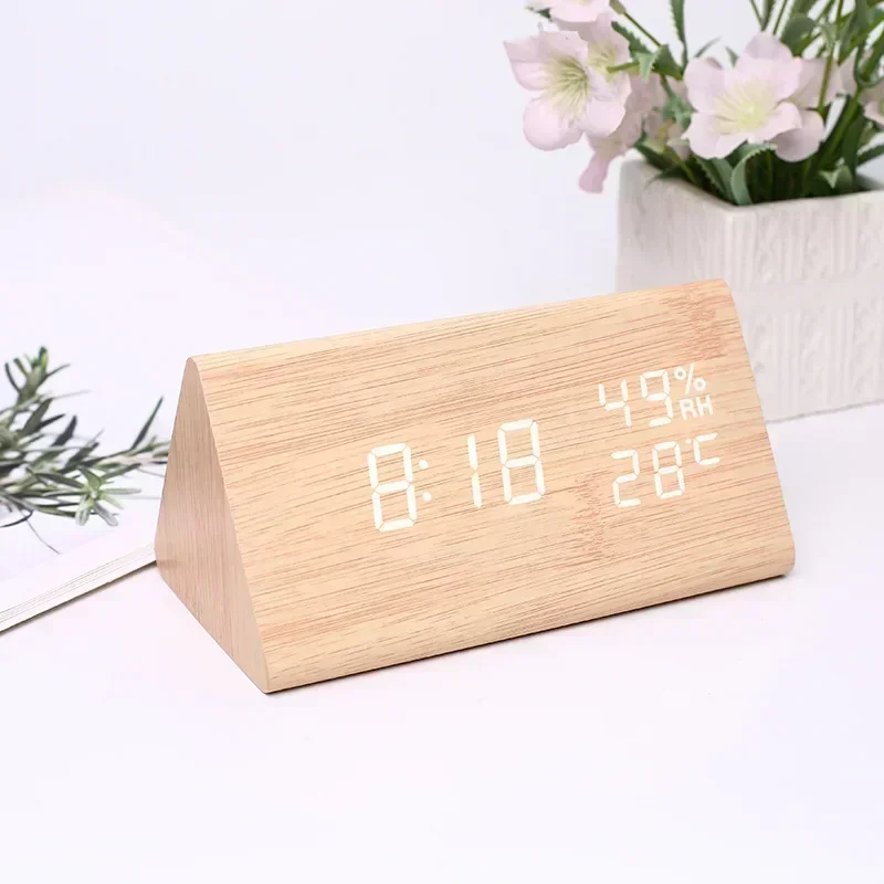Simple LED Digital Alarm Clock for Home & Study Rooms 5
