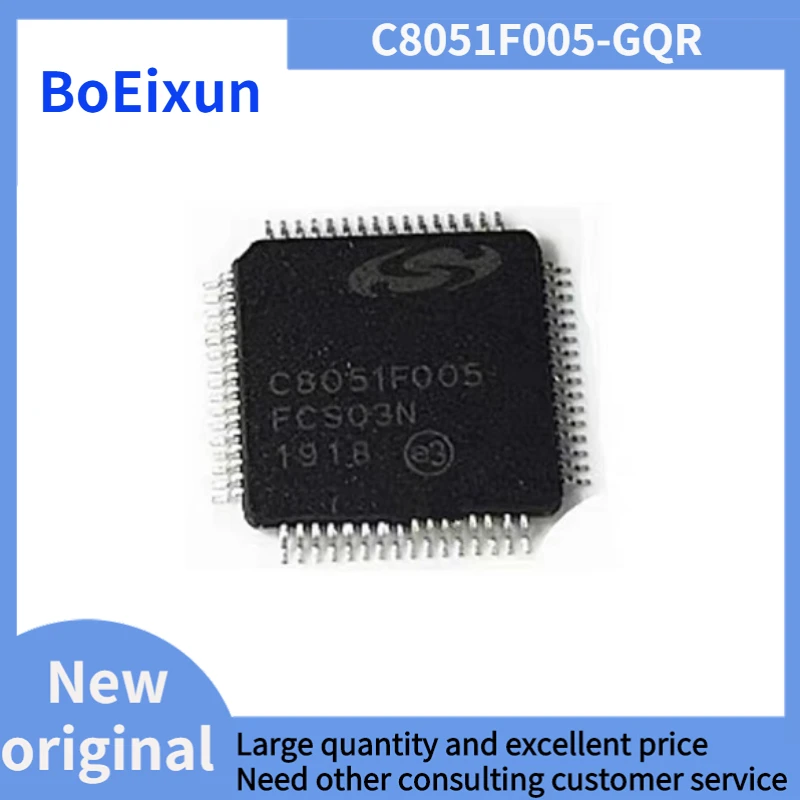 

100% brand new original C8051F005-GQR C8051F005 TQFP64 SMD microcontroller microcontroller chip