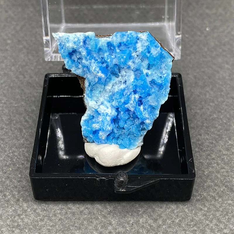 100%  Natural Allophane Mineral Specimens Stones and Crystals Healing Crystal   +Box size:35*35*35 mm