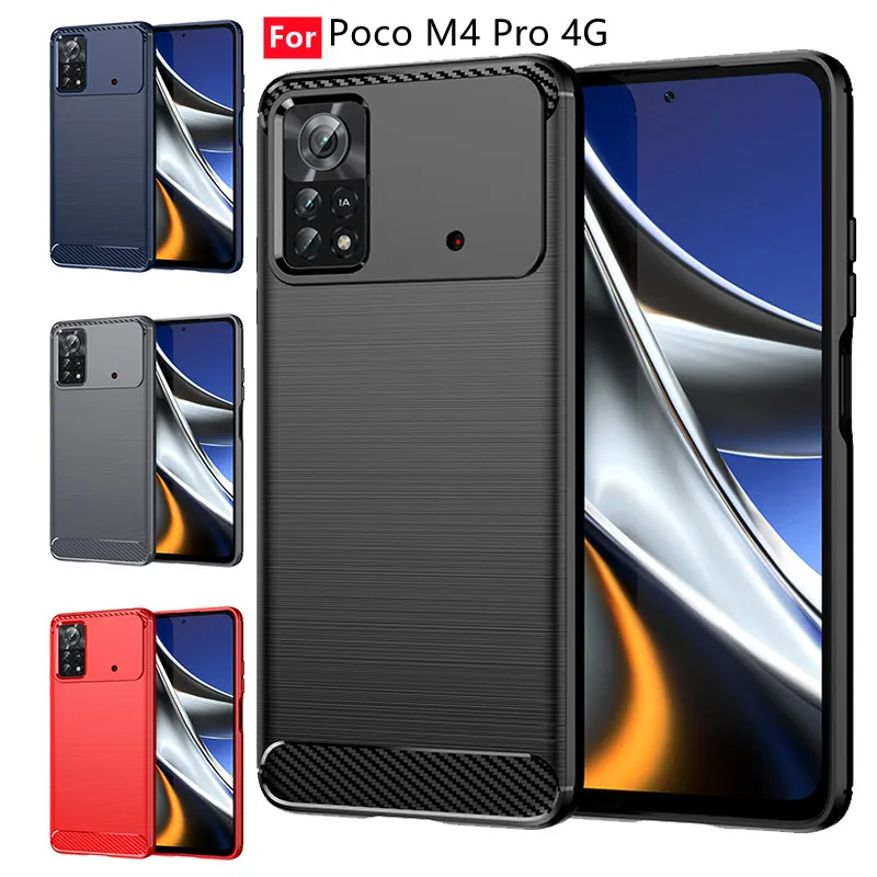 Per Cover Xiaomi Poco M4 Pro Custodia Per Poco M4 Pro Capas Paraurti Protettivo Antiurto Cover Morbida In Tpu Per Poco M 4 M4 Pro Fundas