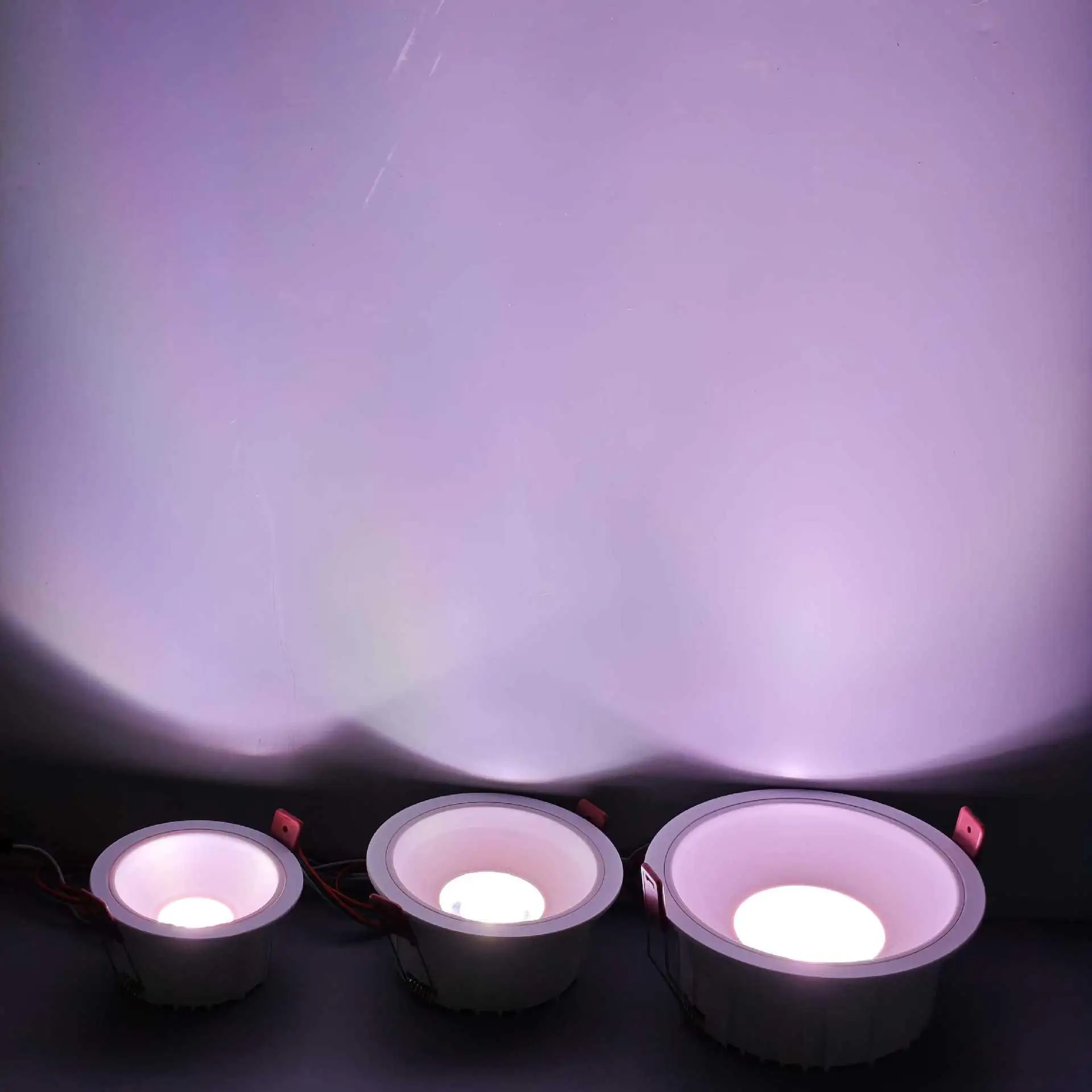 5개/팩 10W 20W 30W DC12V DC24V 30도 4/5선 PWM RGB/RGBW IC 없는 LED 다운라이트 실내용 눈부심 방지 주변 조명