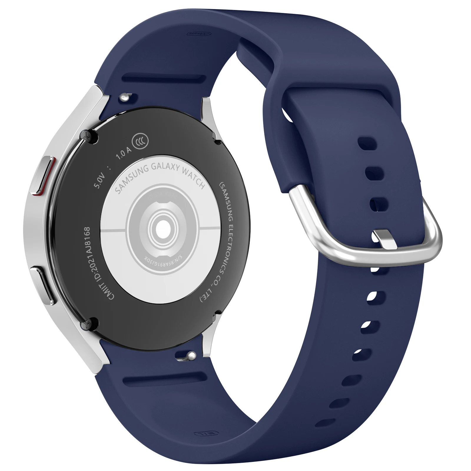 Seamless 20mm Silicone Watch Band – Universal Design
